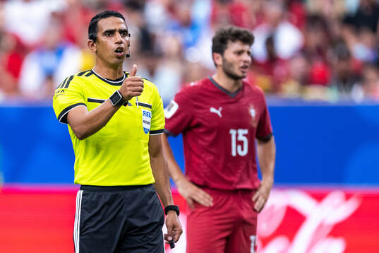 Referee Jalal Jayed