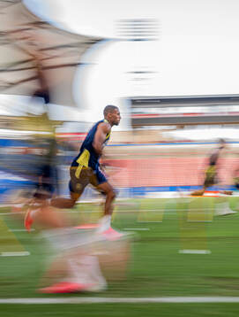Isak Hien of the Swedish national football team at a