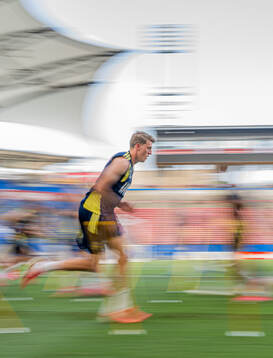 Alexander Bernhardsson of the Swedish national football