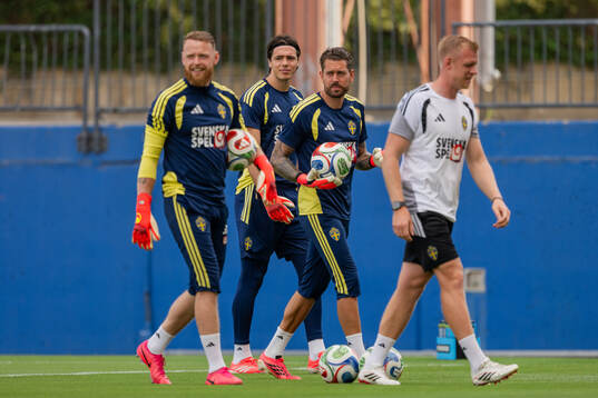 Goalkeeper Viktor Johansson, goalkeeper Jacob Widell