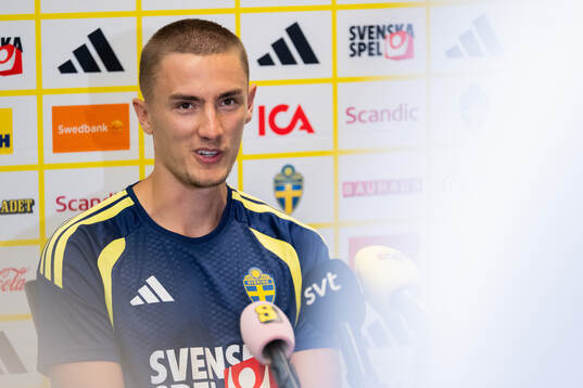 Gustaf Lagerbielke of the Swedish men's national football