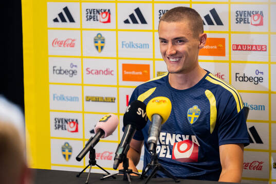 Gustaf Lagerbielke of the Swedish men's national football