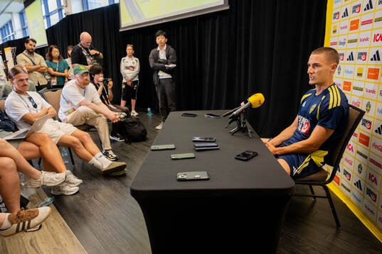 Gustaf Lagerbielke of the Swedish men's national football
