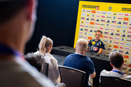 Gustaf Lagerbielke of the Swedish men's national football