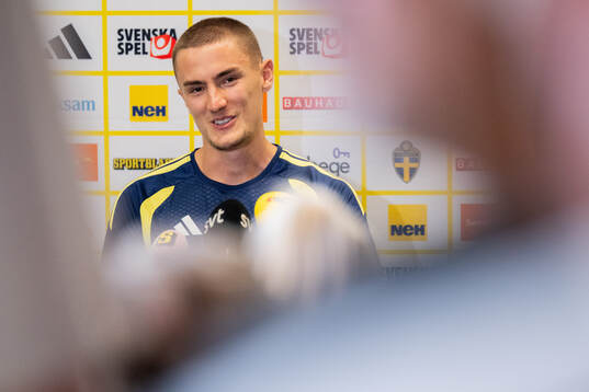 Gustaf Lagerbielke of the Swedish men's national football