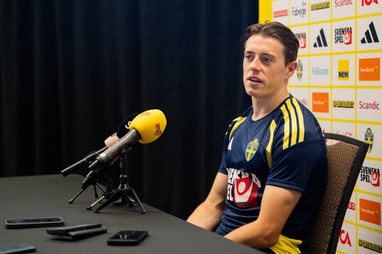 Elliot Stroud of the Swedish men's national football team
