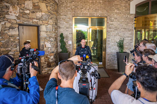 Bläddra bland fler bilder av Football, FIFA World Cup 2026, day 13, Norway, press event