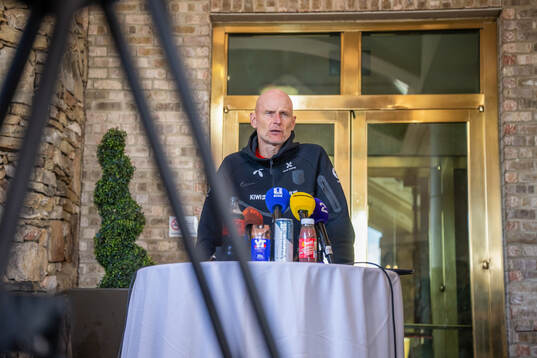 Ståle Solbakken, head coach of the Norwegian national