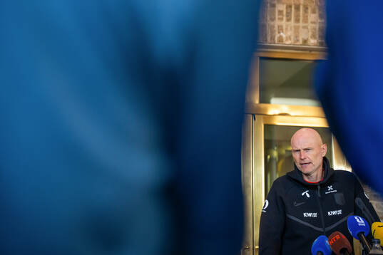 Ståle Solbakken, head coach of the Norwegian national