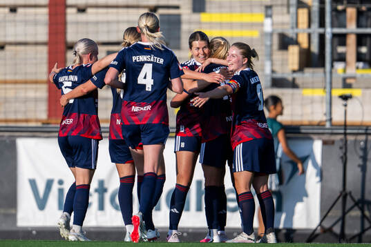 Rosengårds Remy Siemsen jublar