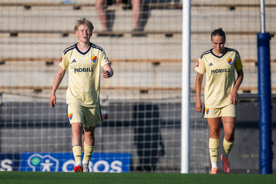 Djurgårdens Olivia Ulenius deppar