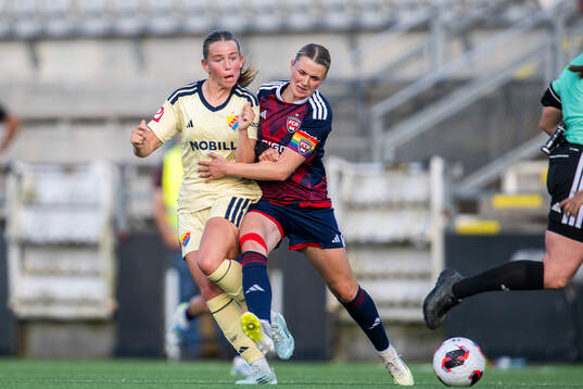 Rosengårds Thea Sørbo och Djurgårdens Elin Westlund