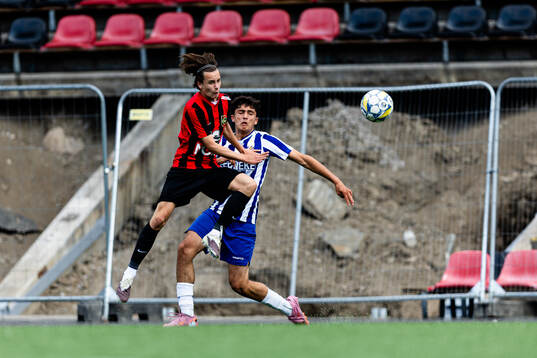 Brommapojkarnas Wilton Granberg och IFK Göteborgs