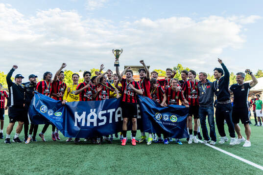 Brommapojkarna vinner finalen i ligacupen för P17 mellan