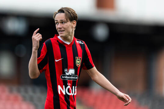 Brommapojkarnas William Johansson reagerar