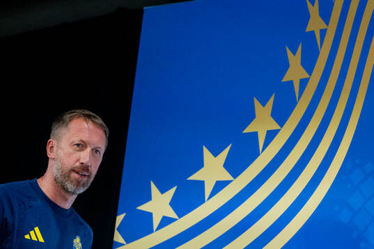 Head coach Graham Potter of the Swedish national football