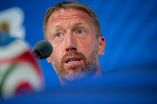 Head coach Graham Potter of the Swedish national football