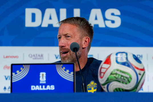 Head coach Graham Potter of the Swedish national football