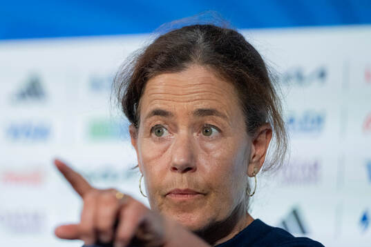 Petra Thorén, press officer of the Swedish national