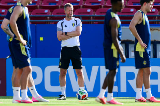 Head coach Graham Potter of the Swedish national football