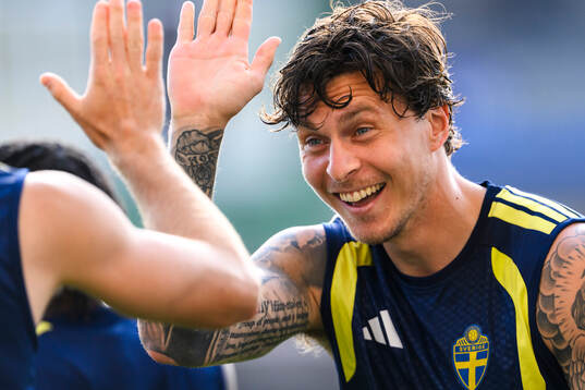Victor Nilsson Lindelöf of the Swedish national football
