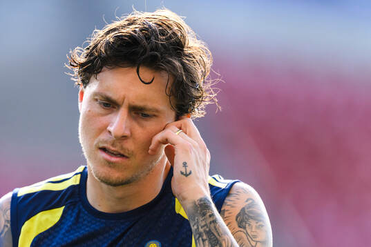 Victor Nilsson Lindelöf of the Swedish national football