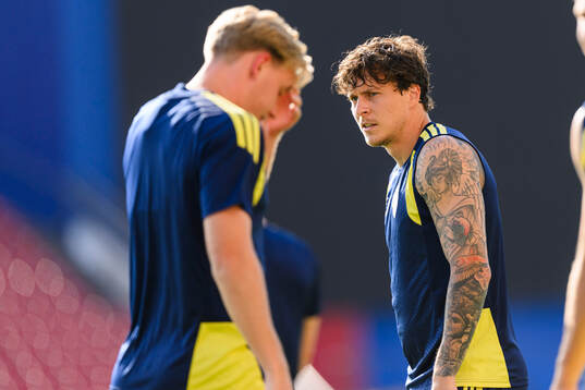 Victor Nilsson Lindelöf of the Swedish national football