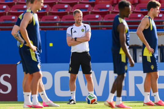 Head coach Graham Potter of the Swedish national football