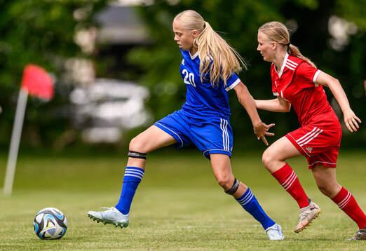Linnéa Wilén och Alice Claesson