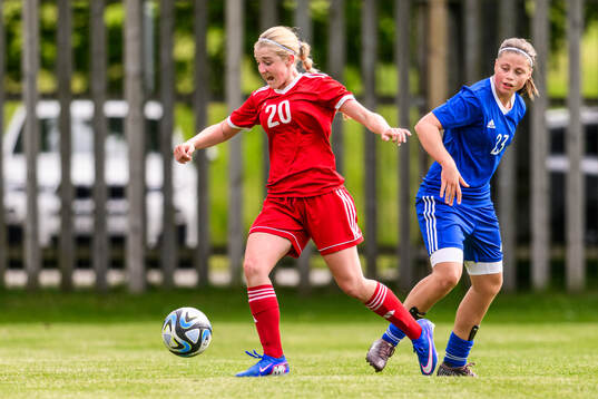 Linnea Breding och Amanda Gode