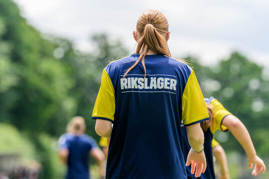 En tröja med texten Riksläger