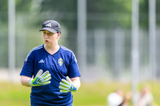 Målvaktstränare Frida Forslund