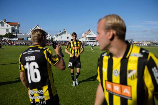 Häckens Pontus Dahbo och Adrian Svanbäck och och Häckens