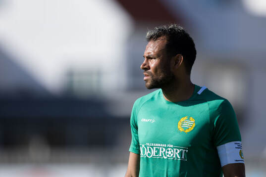 Hammarbys målvakt Warner Hahn