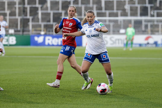 Vittsjös Milla Larsson och IFK Norrköpings Emma Engström