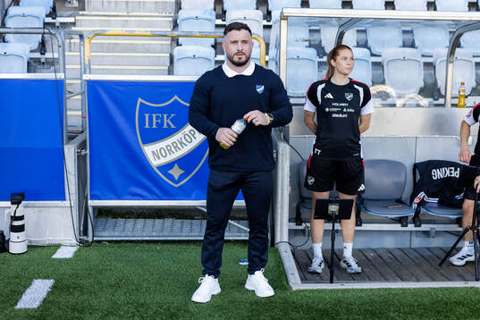 IFK Norrköpings assisterande tränare Rob Clark