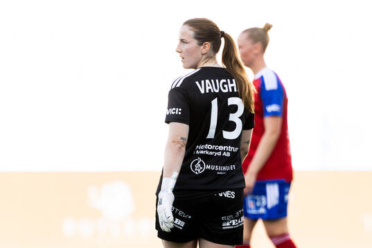 Vittsjös målvakt Elin Vaughan