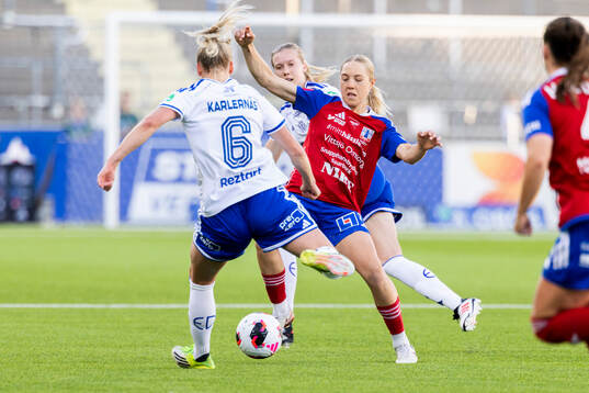IFK Norrköpings Julia Karlernäs och Vittsjös Milla