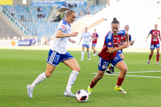 IFK Norrköpings Beatrice Persson och Vittsjös Julia