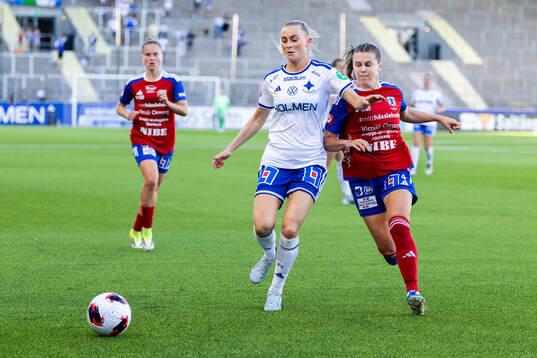 IFK Norrköpings Beatrice Persson och Vittsjös Anna Haddock