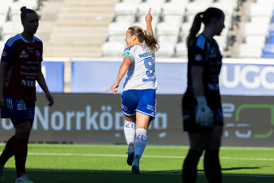 IFK Norrköpings Emma Engström jublar
