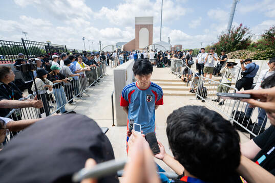 Shuto Machino of the Japanese men's national football team