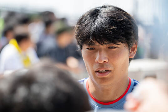 Shuto Machino of the Japanese men's national football team