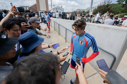 Yuito Suzuki of the Japanese men's national football team