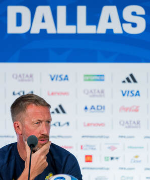 Head coach Graham Potter of the Swedish national football