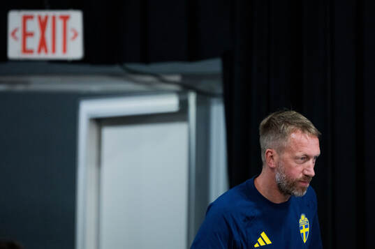 Head coach Graham Potter of the Swedish national football