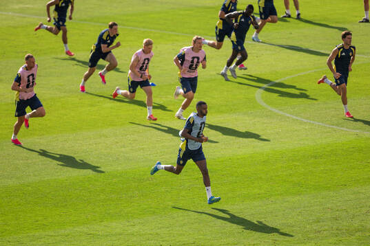Alexander Isak of the Swedish national football team at a