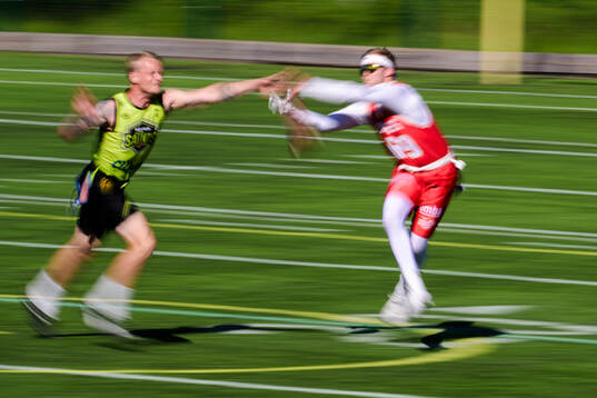 Nässjö Saints Lukas Olsson och Uppsala 86ers Jonathan