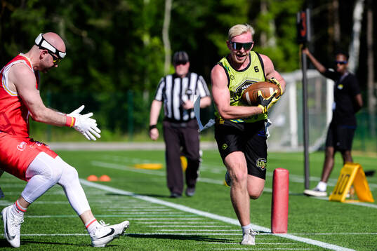 Uppsala 86ers Peder Jungstedt och Nässjö Saints Linus