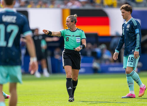 Referee Tori Penso